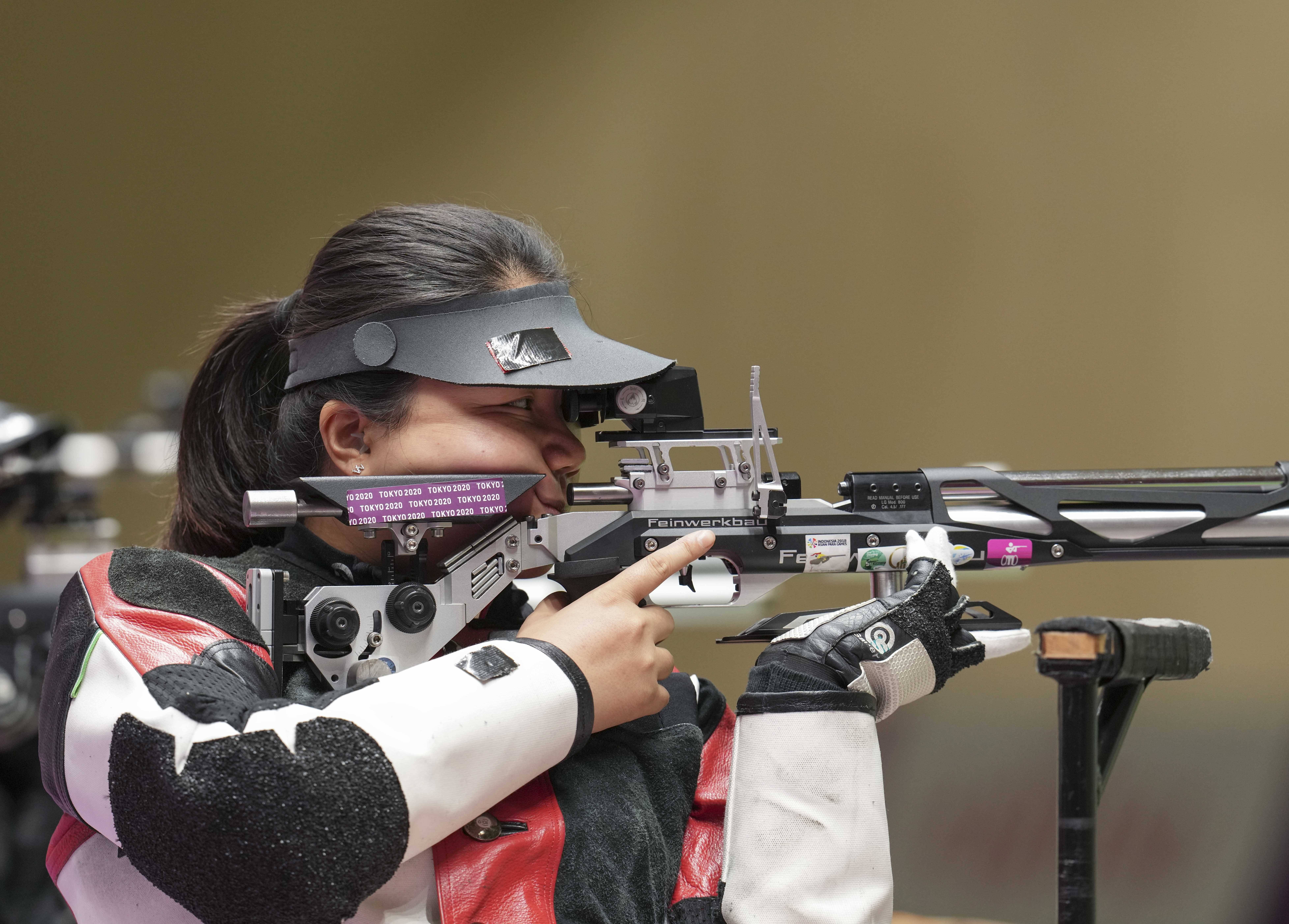 印度选手在射击比赛中表现抢眼