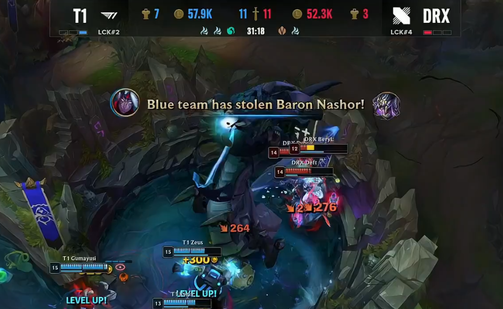 KT绝杀FLY，Gumayusi拿下关键大龙小组赛3:2（东京）