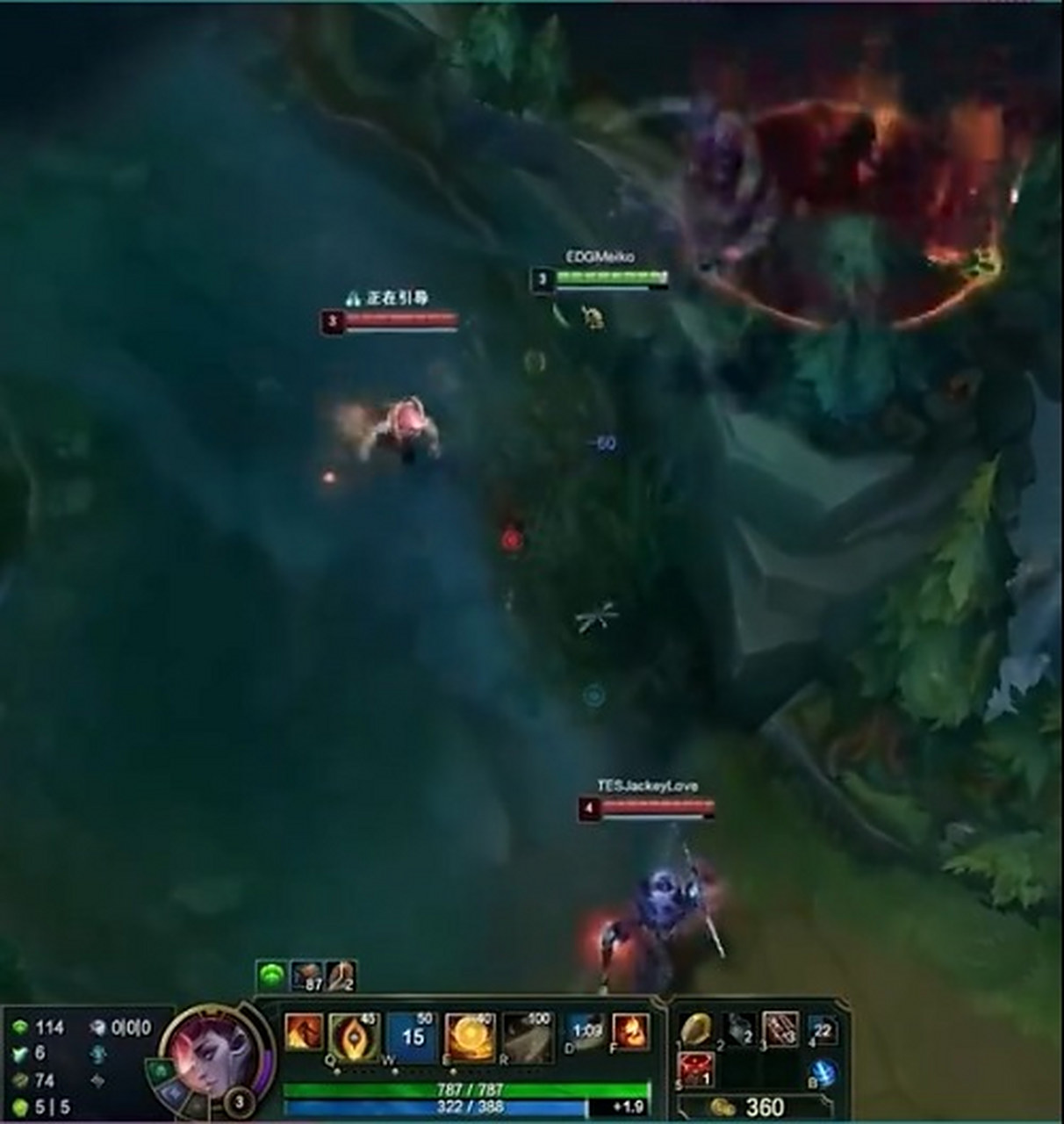 EG碾压TES，Meiko完成史诗逆转淘汰赛2:0（巴黎）